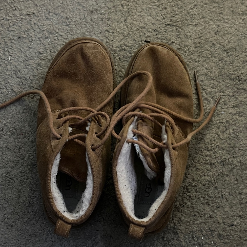 UGG Chestnut Lace-Up Boots